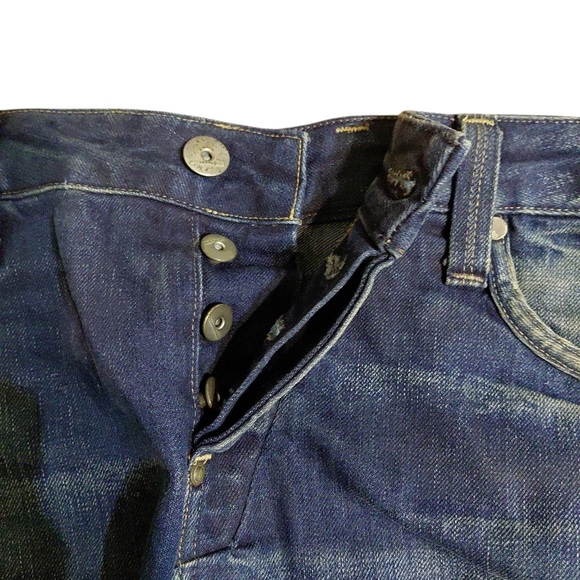 G STAR Raw Jeans Men's Button Fly Size 34 X 32 Boot Cut Straight Leg Denim - Picture 5 of 13